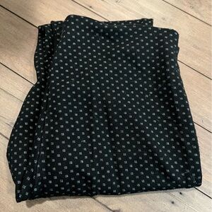 Zara sz M black patterned soft leggings